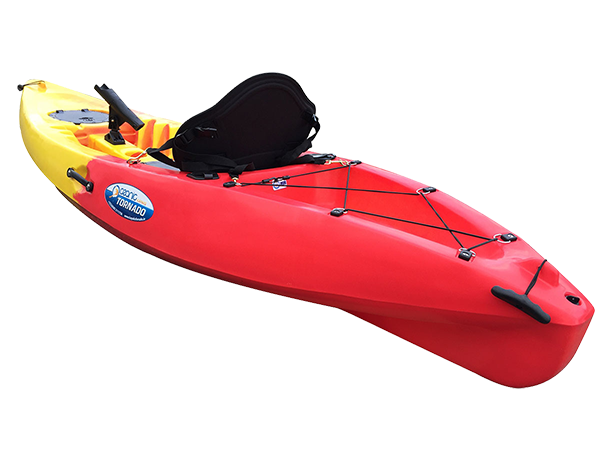 tornado kayak oceanic kayaks lava red